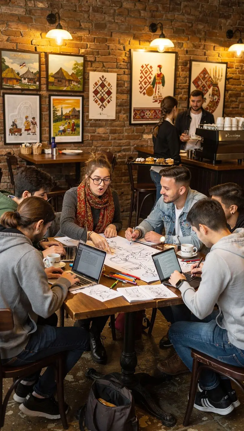 Implicare comunitară pentru promovarea vocilor locale.